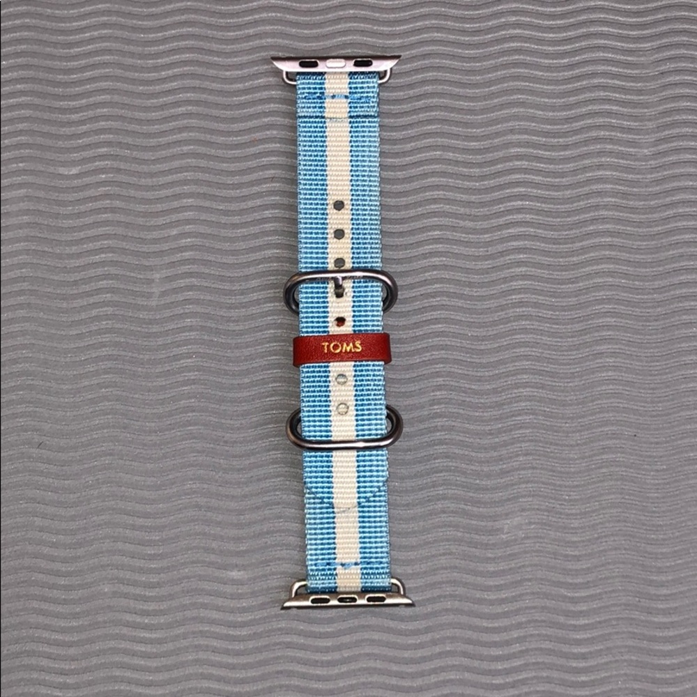 TOMS Apple Watch band.